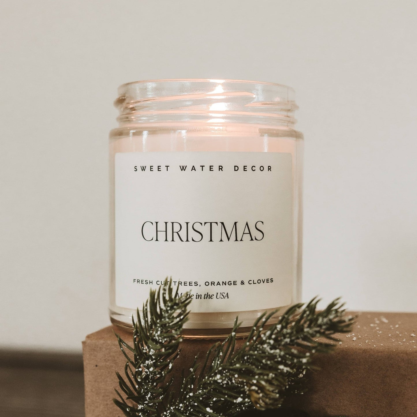 Christmas 9 oz Soy Candle - Christmas Decor & Gifts - Market 12