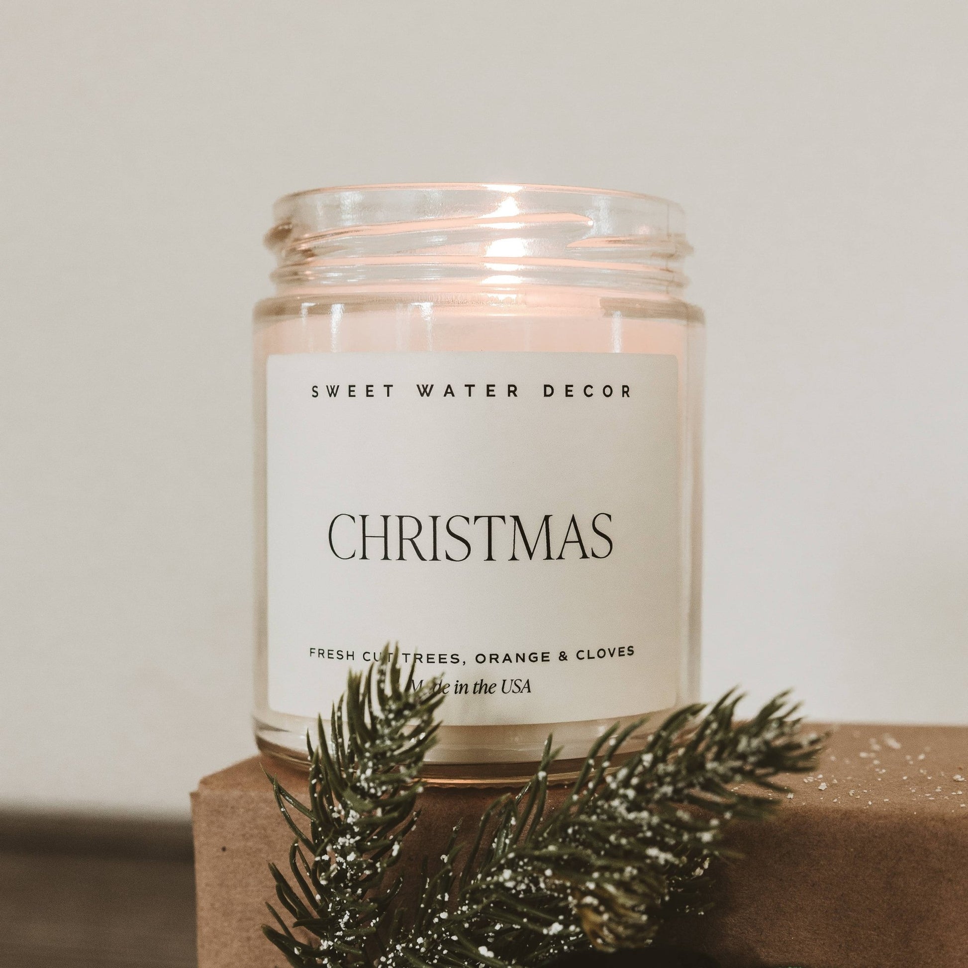 Christmas 9 oz Soy Candle - Christmas Decor & Gifts - Market 12
