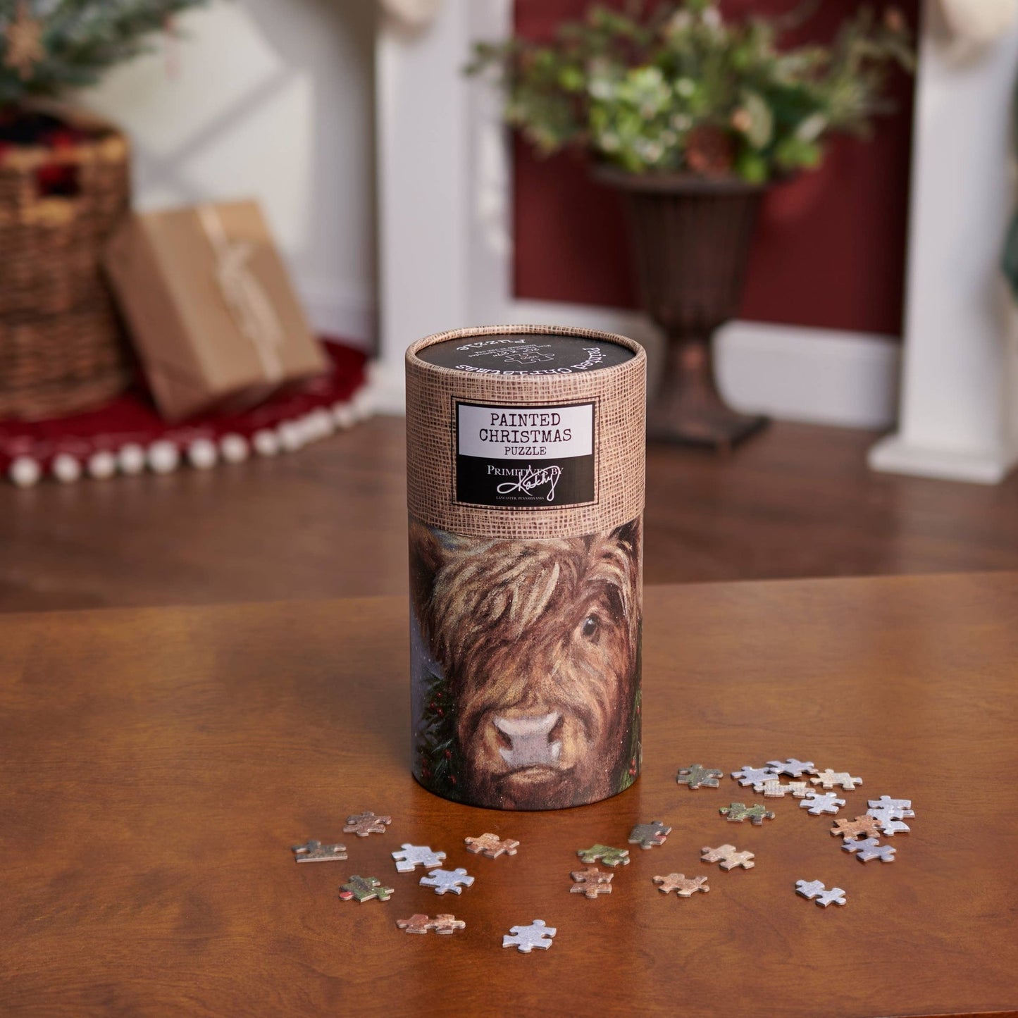 Christmas Highland Puzzle - Market 12