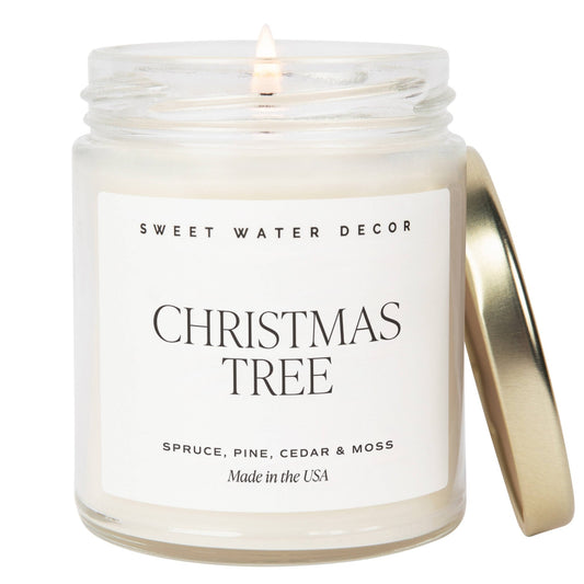 Christmas Tree 9 oz Soy Candle - Christmas Decor & Gifts - Market 12