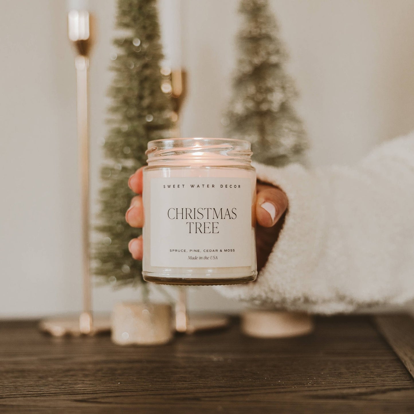 Christmas Tree 9 oz Soy Candle - Christmas Decor & Gifts - Market 12