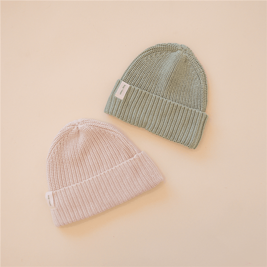 Chunky Knit Beanie Sage - Market 12