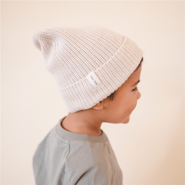 Chunky Knit Beanie Vanilla - Market 12
