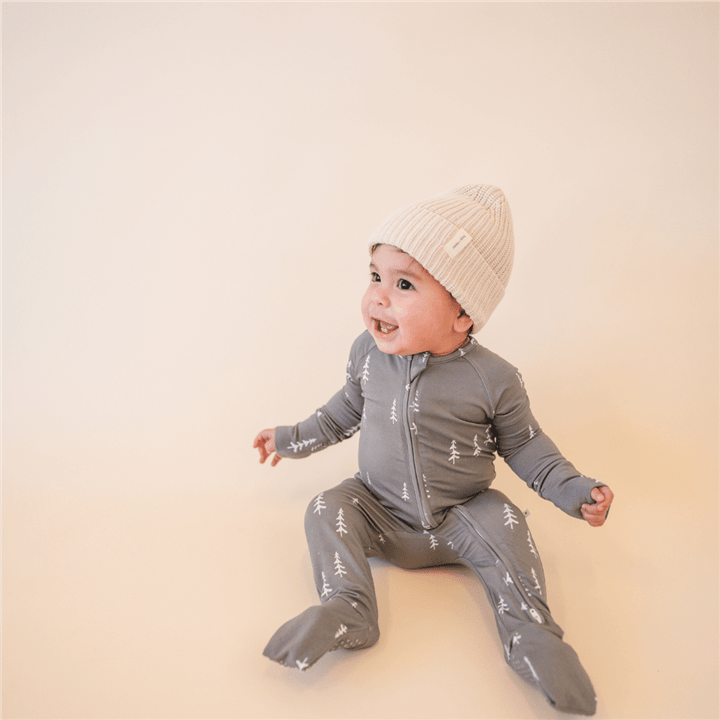 Chunky Knit Beanie Vanilla - Market 12