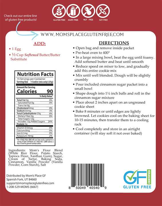 Cinnamon Snickerdoodle Mix GF - Market 12