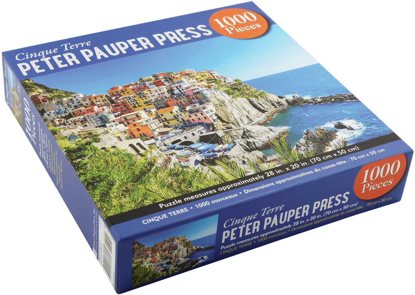 Cinque Terre 1000 Piece Jigsaw Puzzle - Market 12