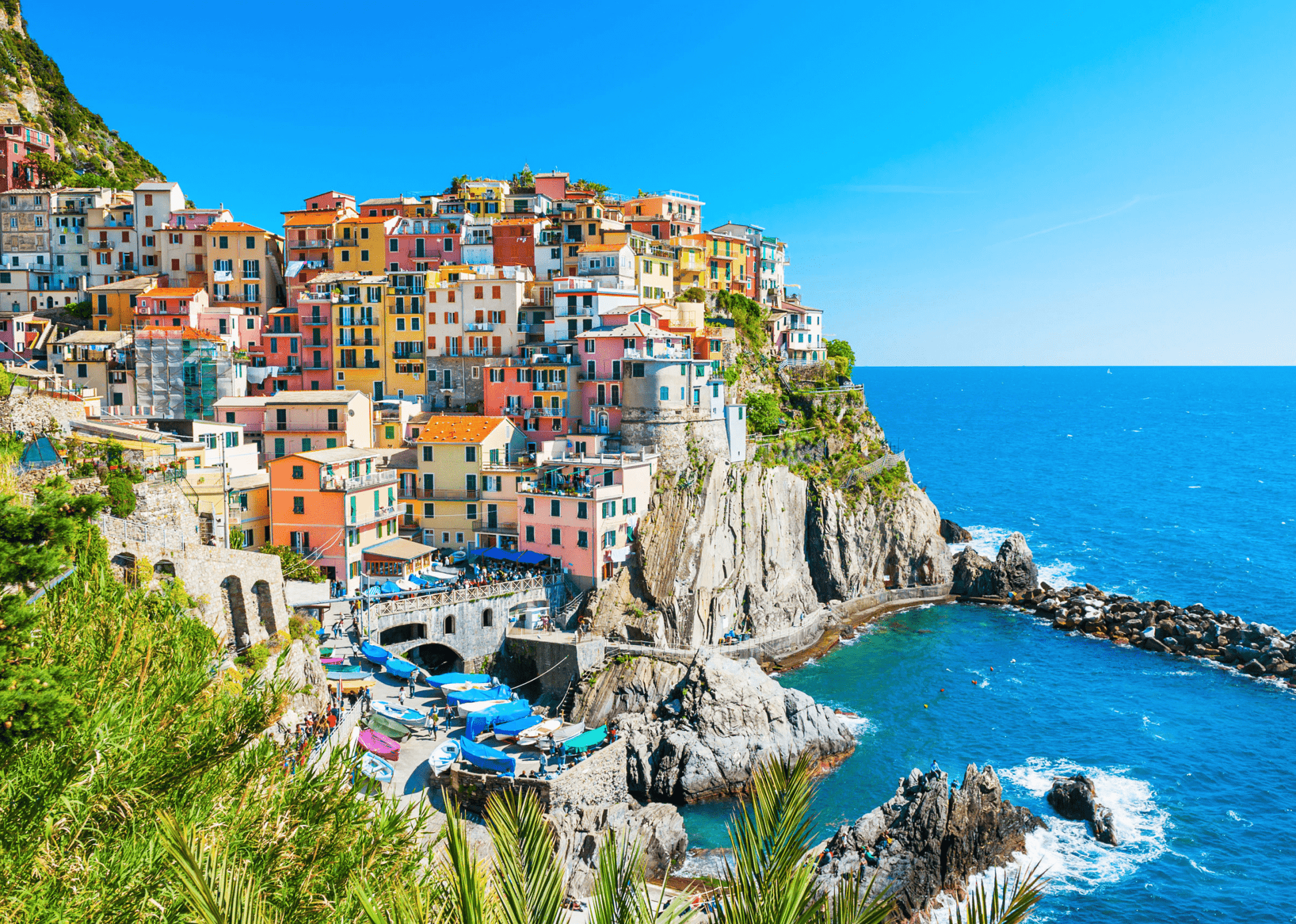 Cinque Terre 1000 Piece Jigsaw Puzzle - Market 12