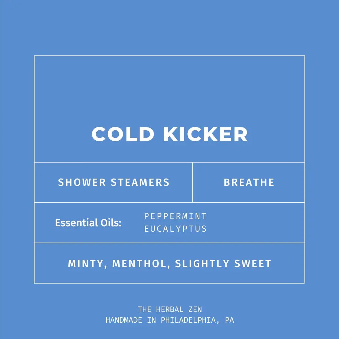 Cold Kicker Shower Steamer| Peppermint+Eucalyptus - Market 12