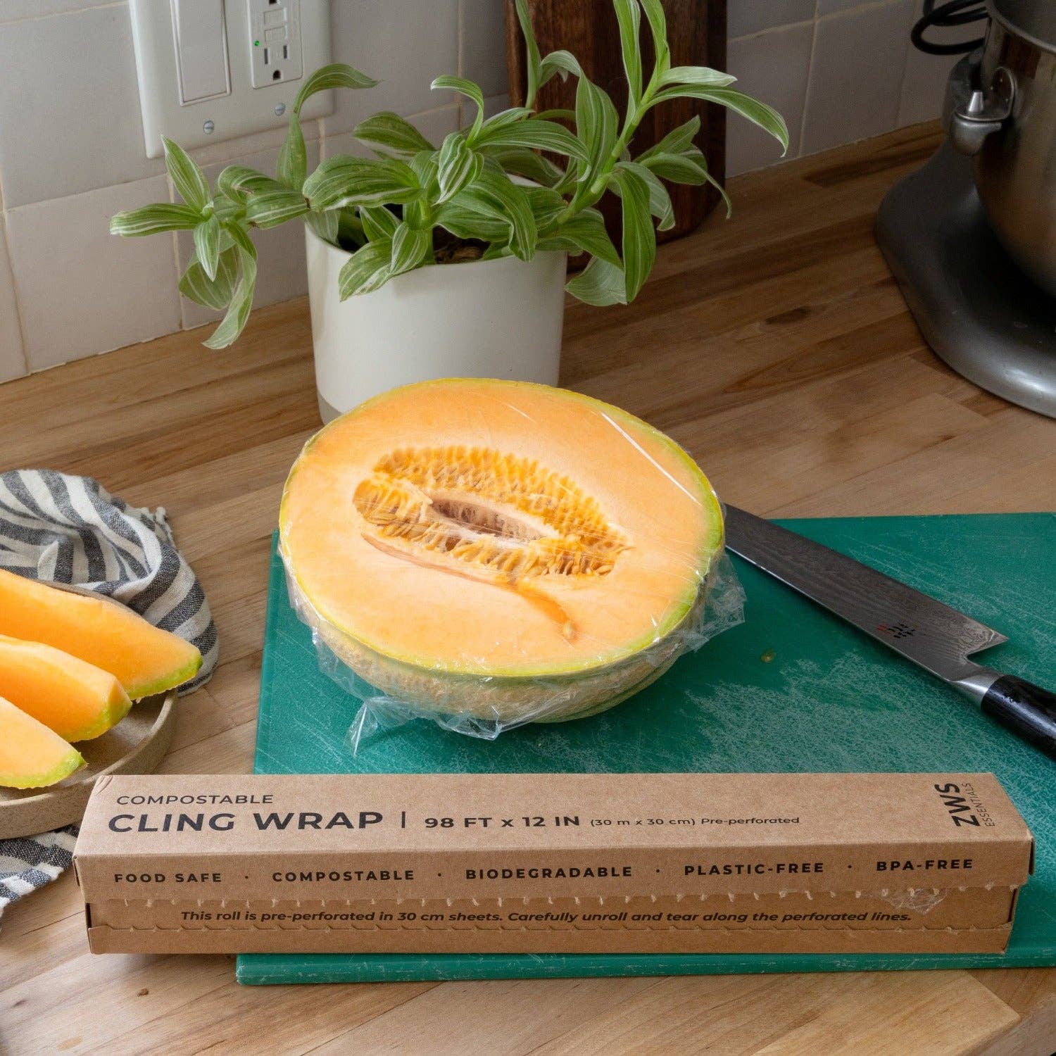 Compostable Cling Wrap - Market 12
