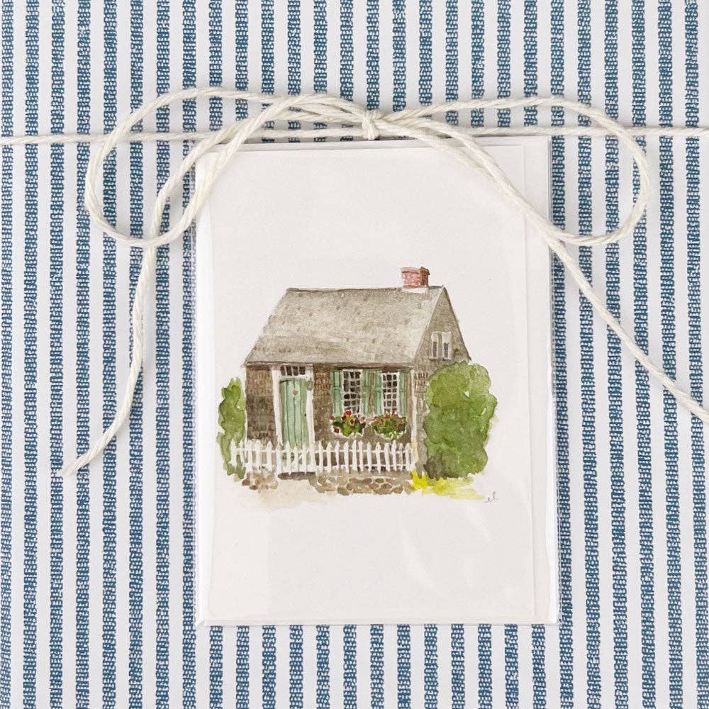 Cottage mini notecard - Market 12