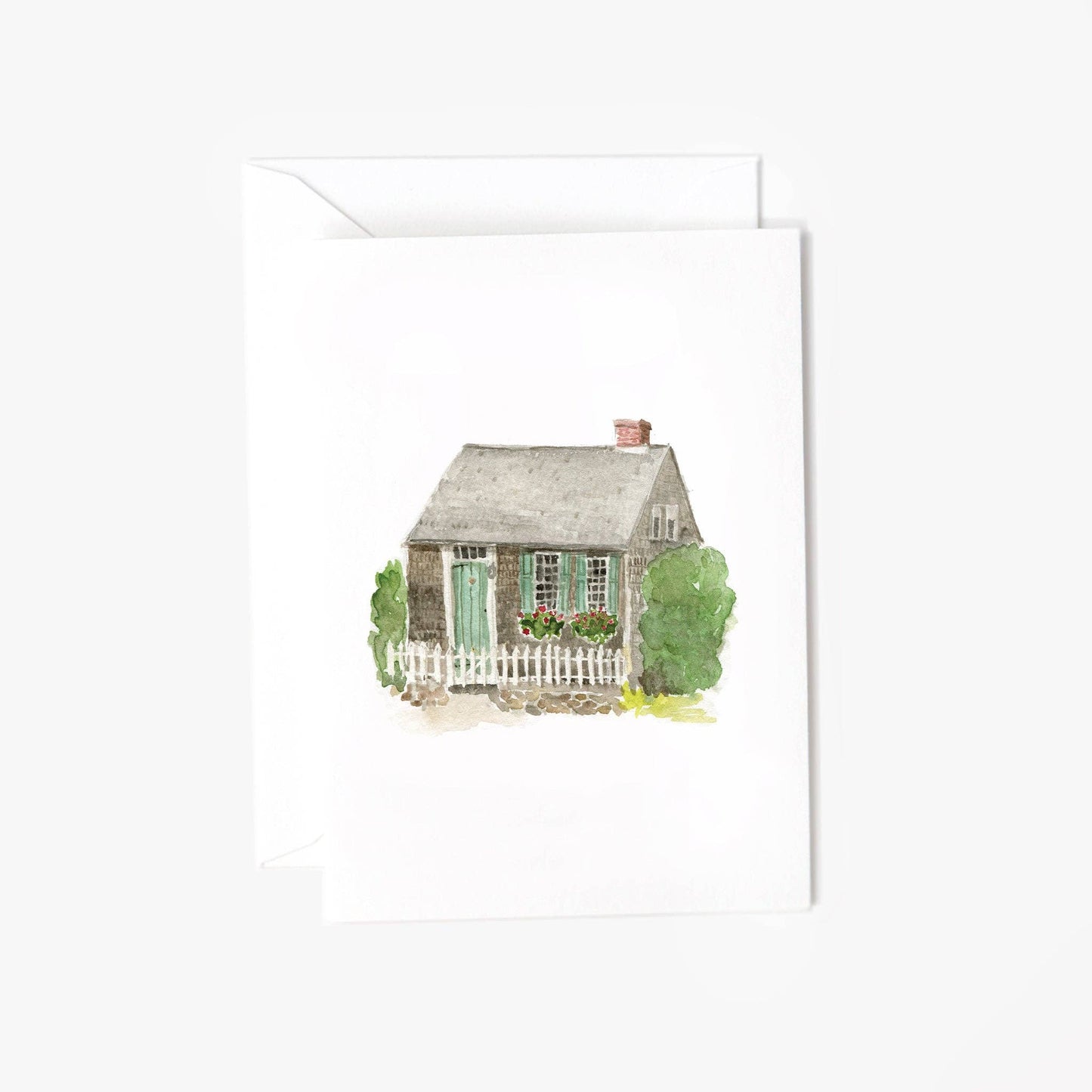 Cottage mini notecard - Market 12