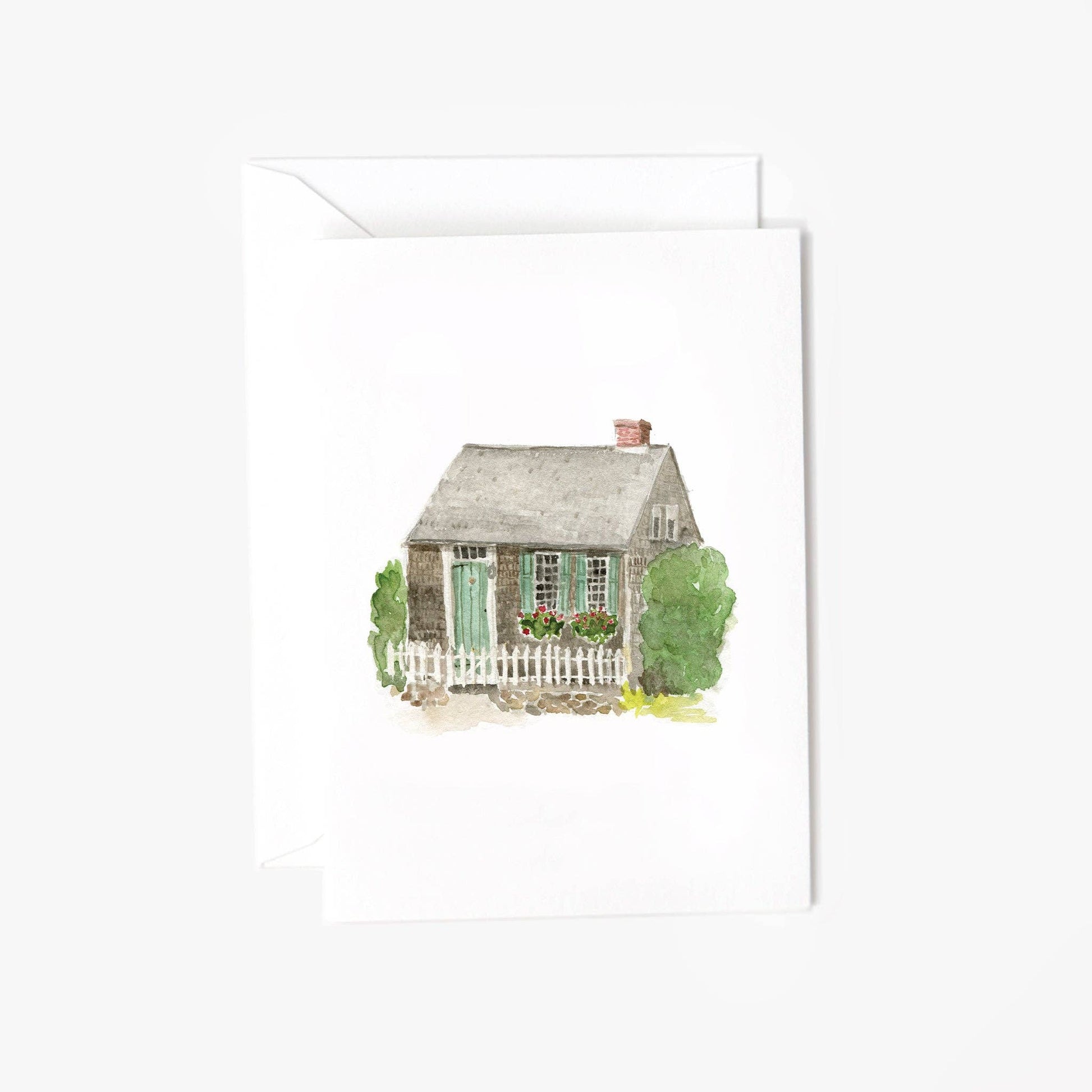 Cottage mini notecard - Market 12