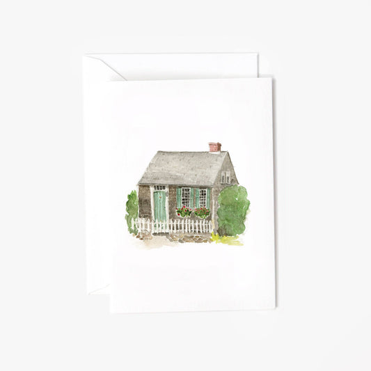 Cottage mini notecard - Market 12