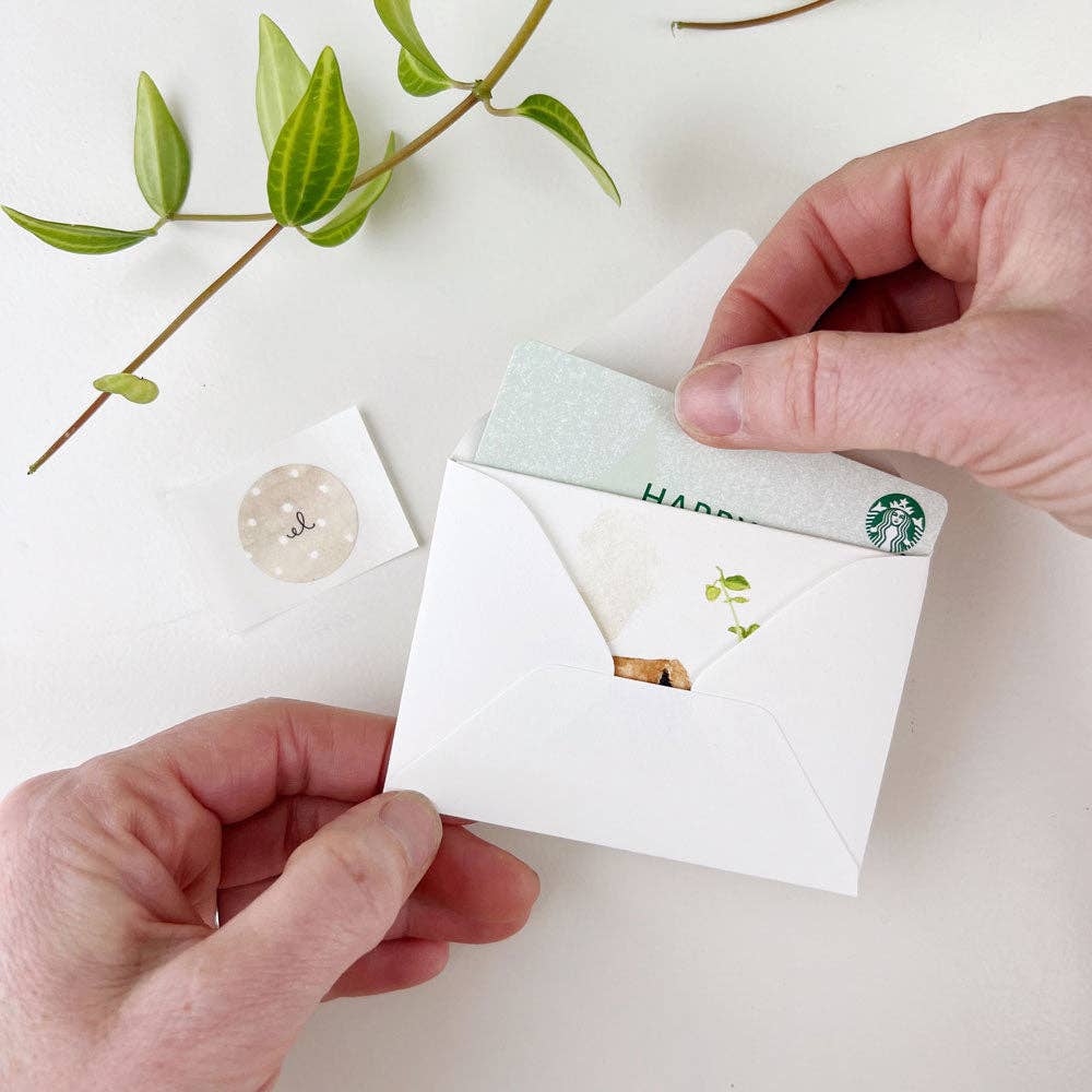 Cottage mini notecard - Market 12