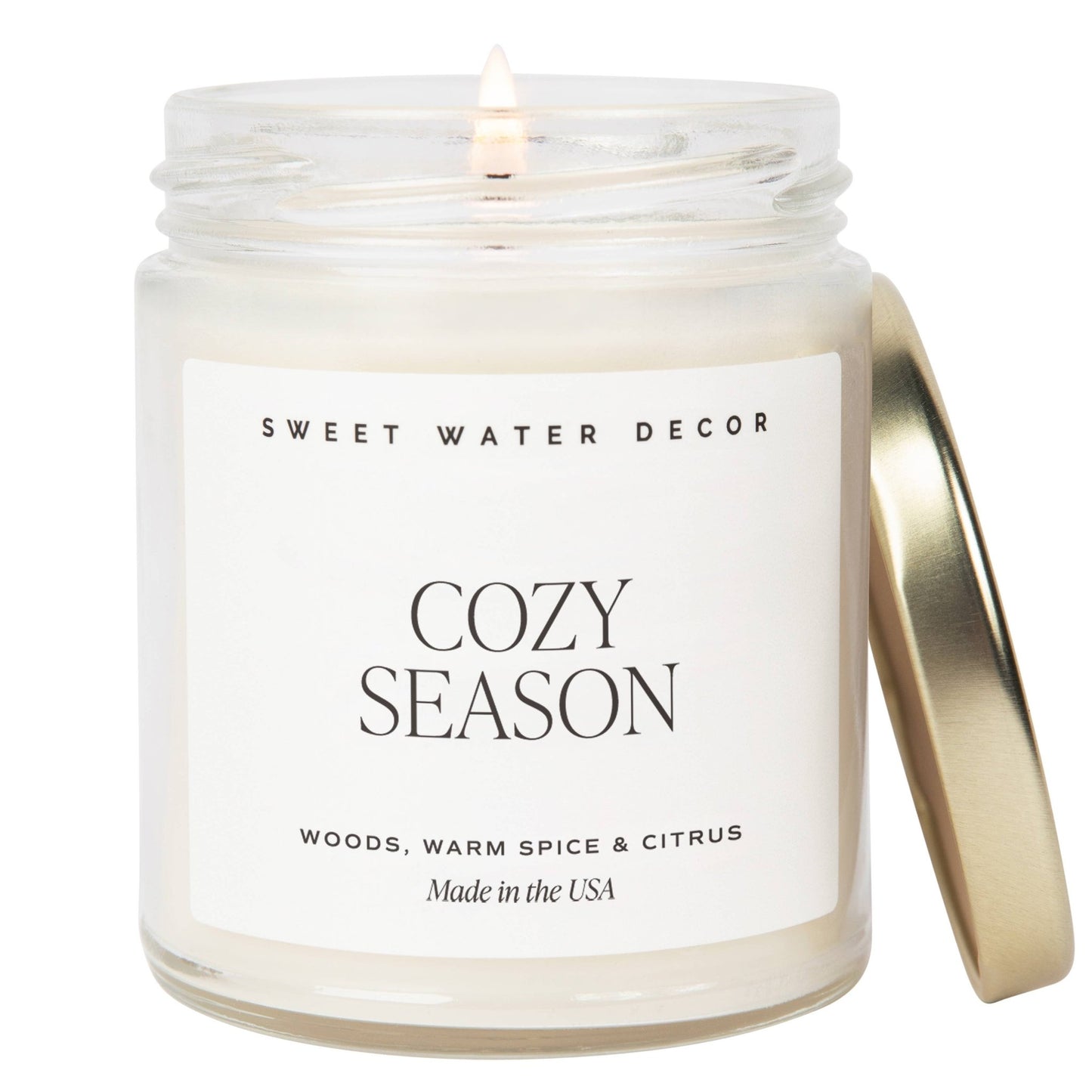 Cozy Season 9 oz Soy Candle - Fall Decor & Gifts - Market 12