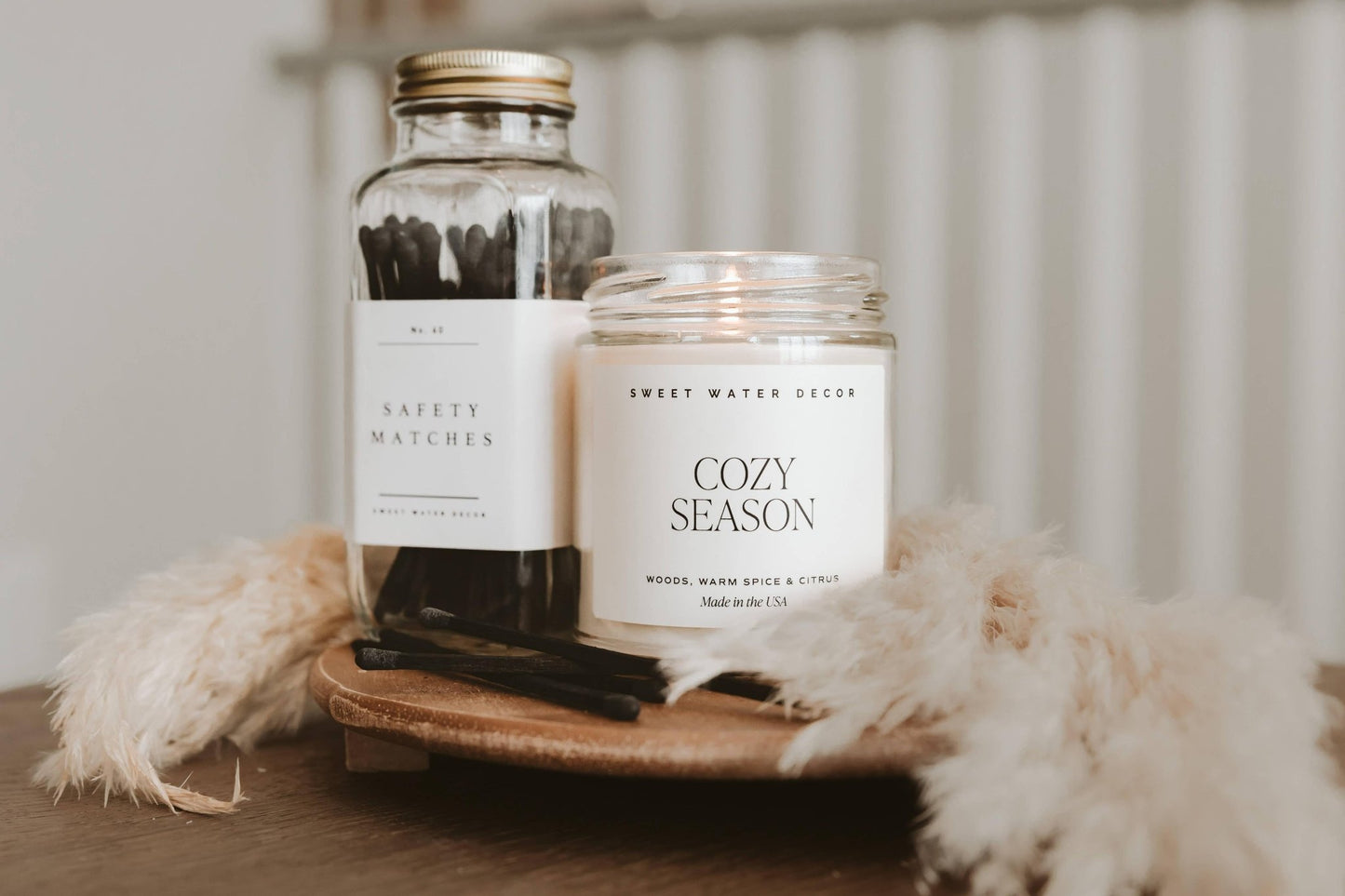 Cozy Season 9 oz Soy Candle - Fall Decor & Gifts - Market 12
