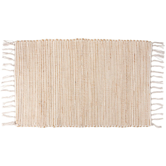 Cream Woven Rug - Market 12