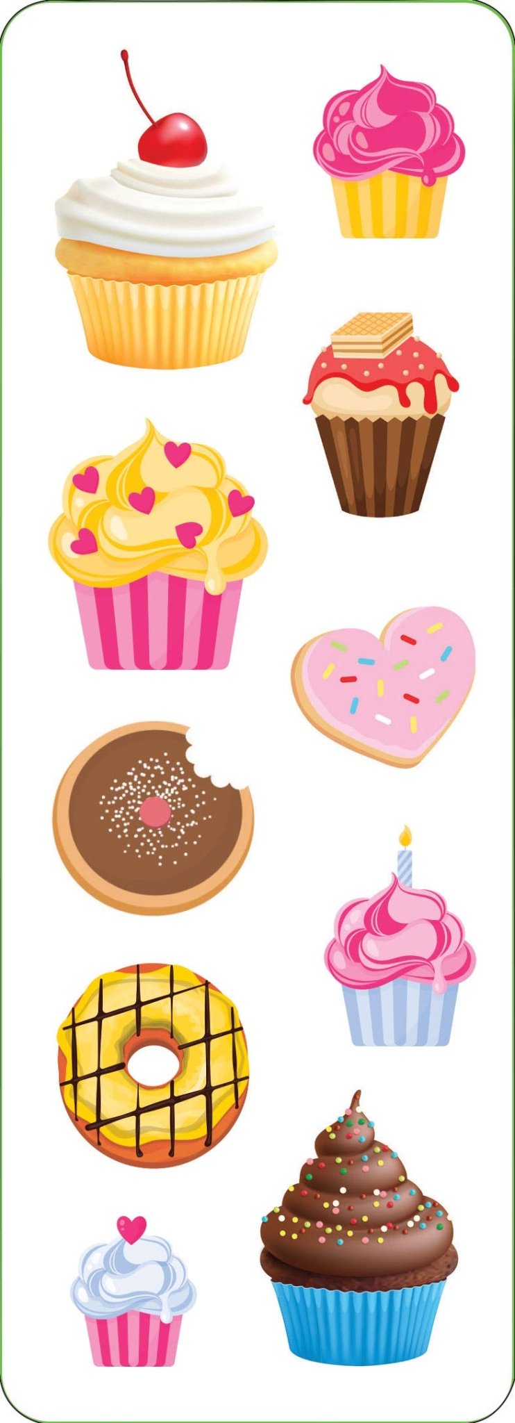 Cupcakes & Donuts Sticker Set - Market 12