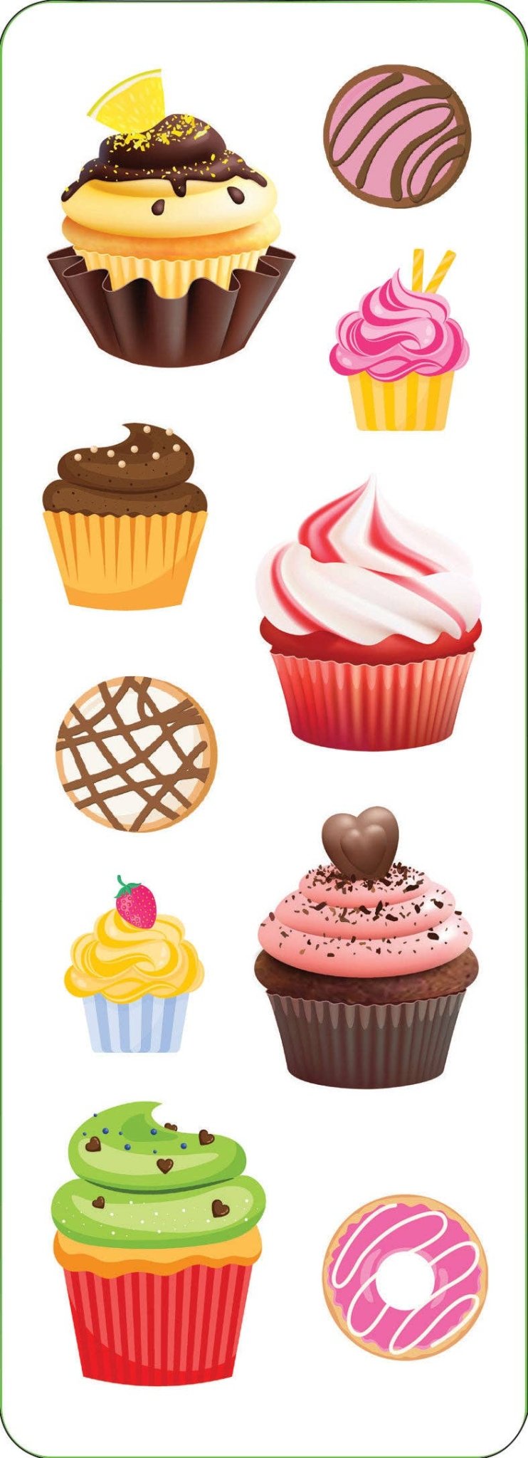 Cupcakes & Donuts Sticker Set - Market 12