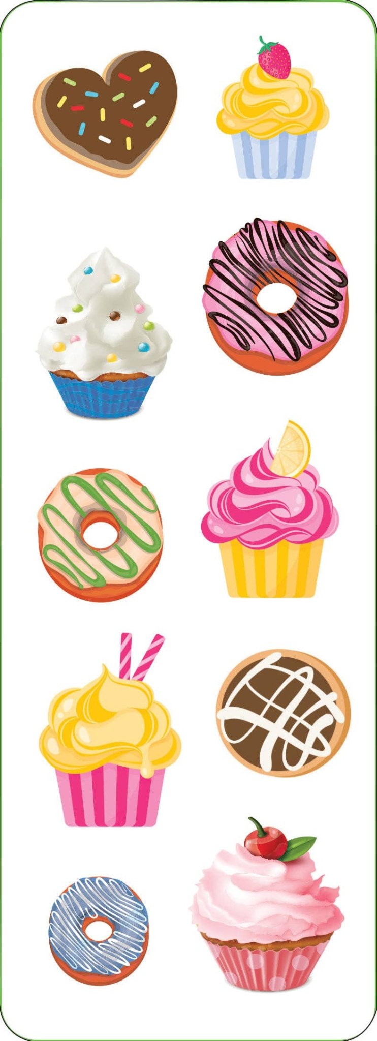 Cupcakes & Donuts Sticker Set - Market 12