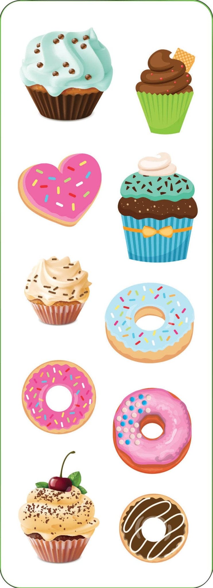 Cupcakes & Donuts Sticker Set - Market 12