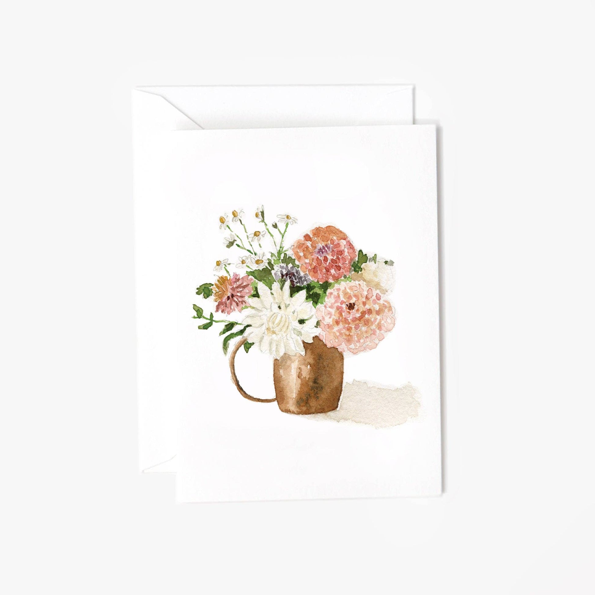 Dahlia mini notecard - Market 12
