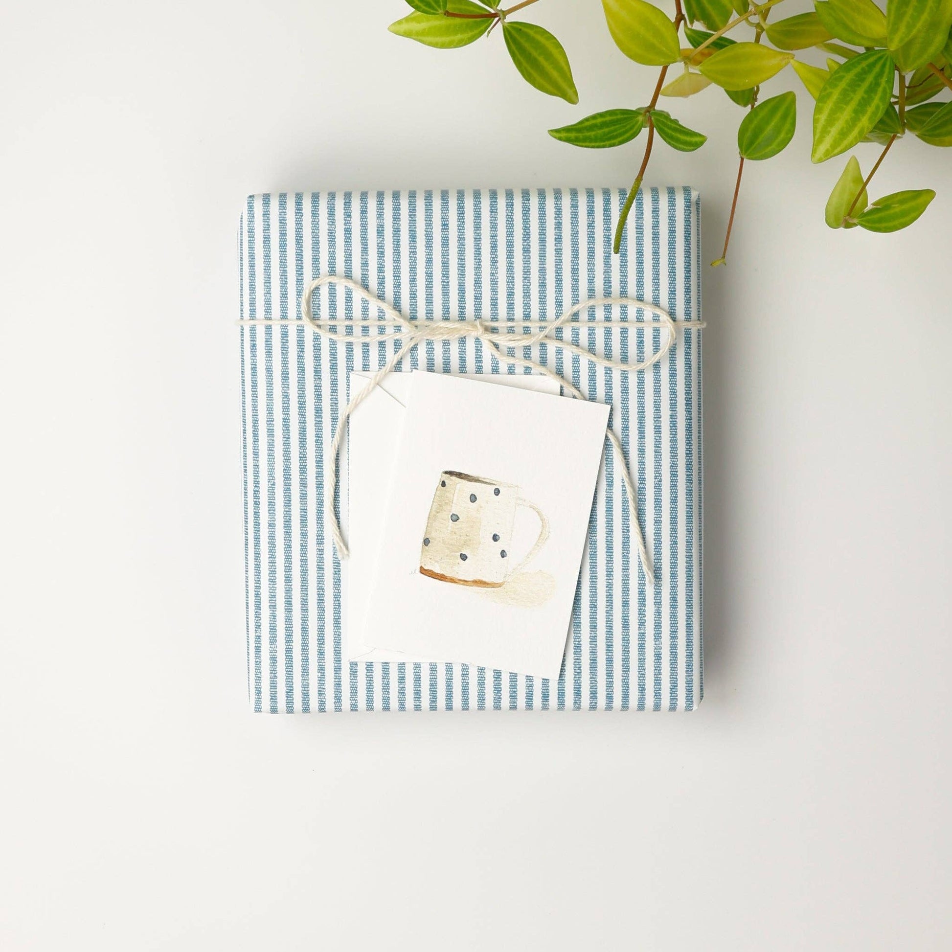 Dot mug mini notecard - Market 12