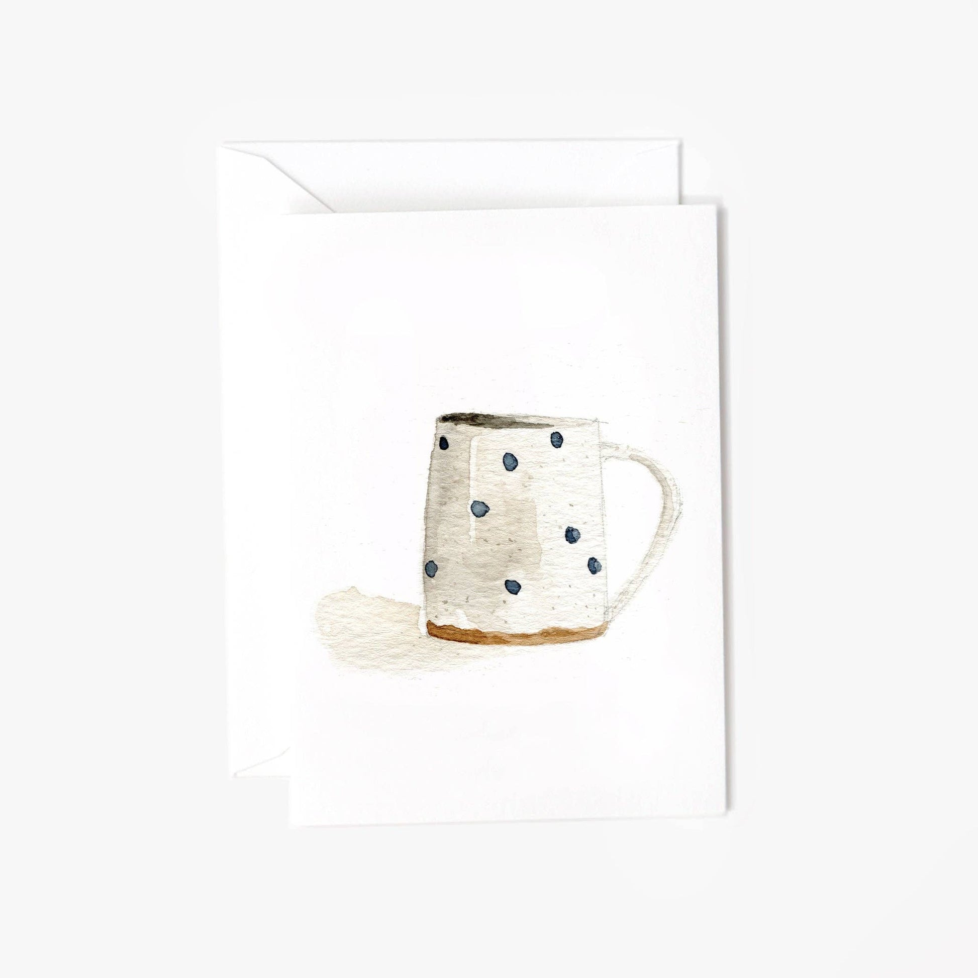 Dot mug mini notecard - Market 12