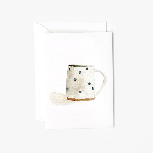 Dot mug mini notecard - Market 12