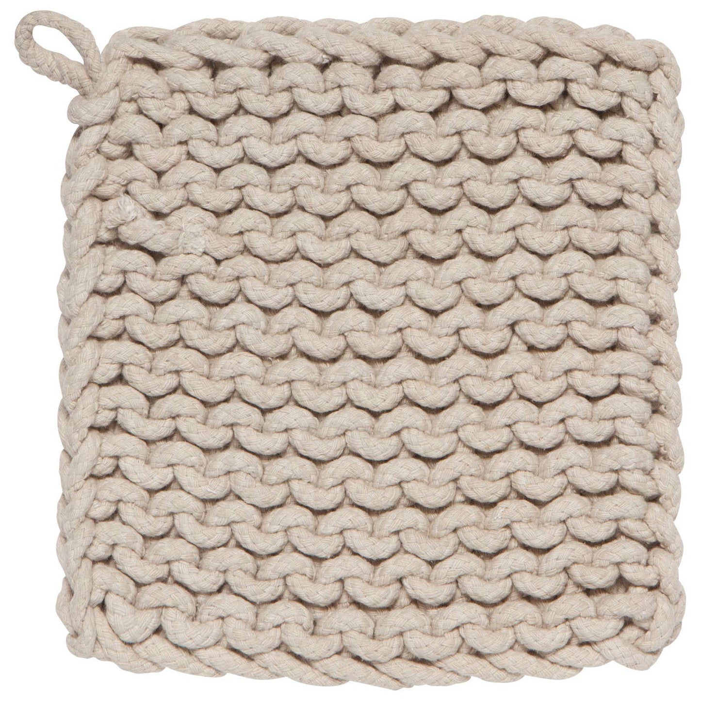Dove Gray Knit Potholder - Market 12