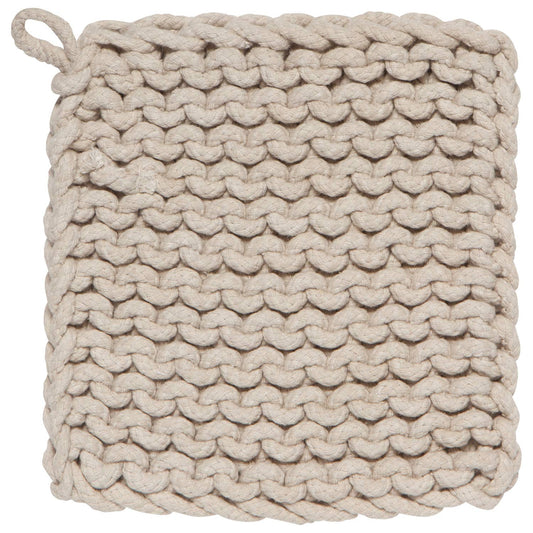 Dove Gray Knit Potholder - Market 12