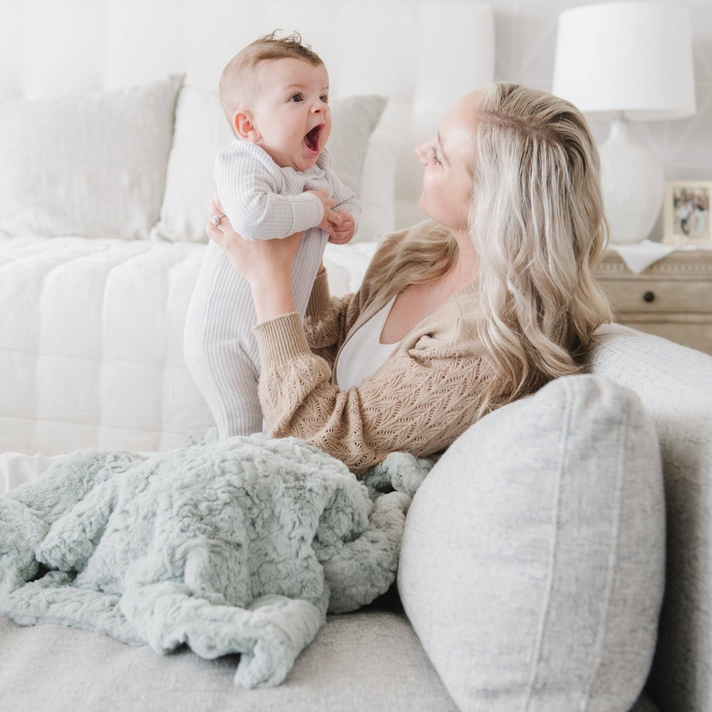 Dream Receiving Blanket in Blush - Market 12