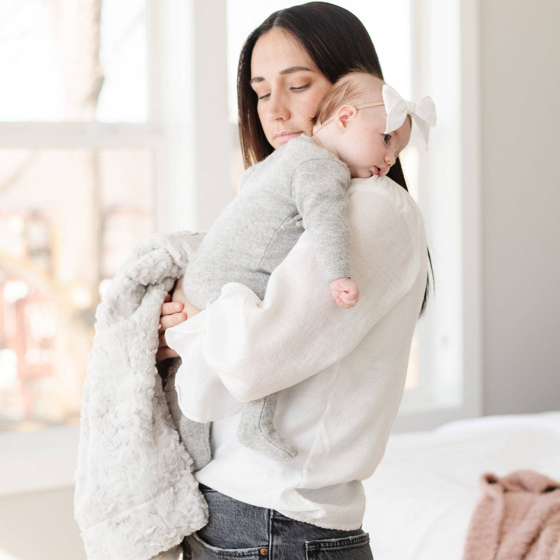 Dream Receiving Blanket in Blush - Market 12