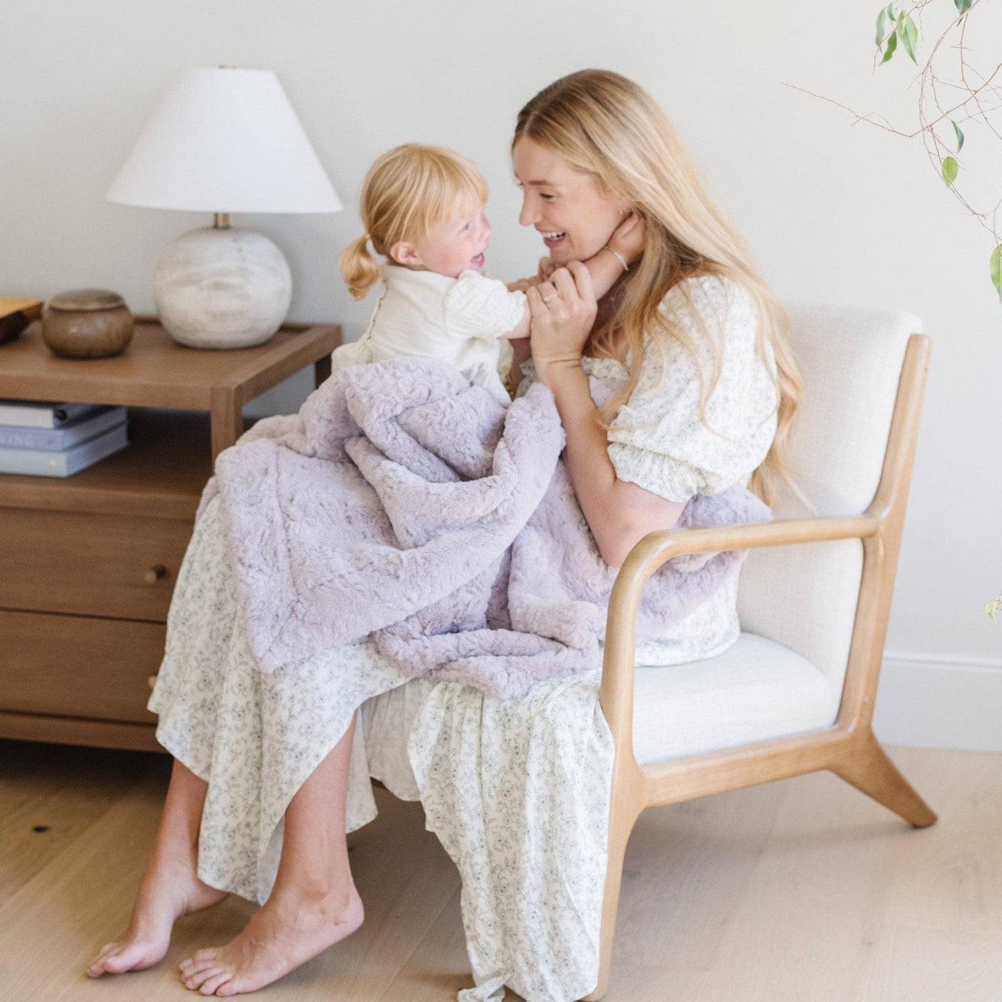 DREAM RECEIVING BLANKETS: Sweet Mint - Market 12