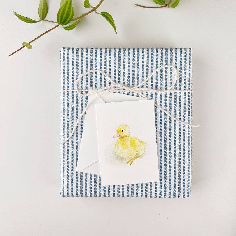 Duckling mini notecard - Market 12