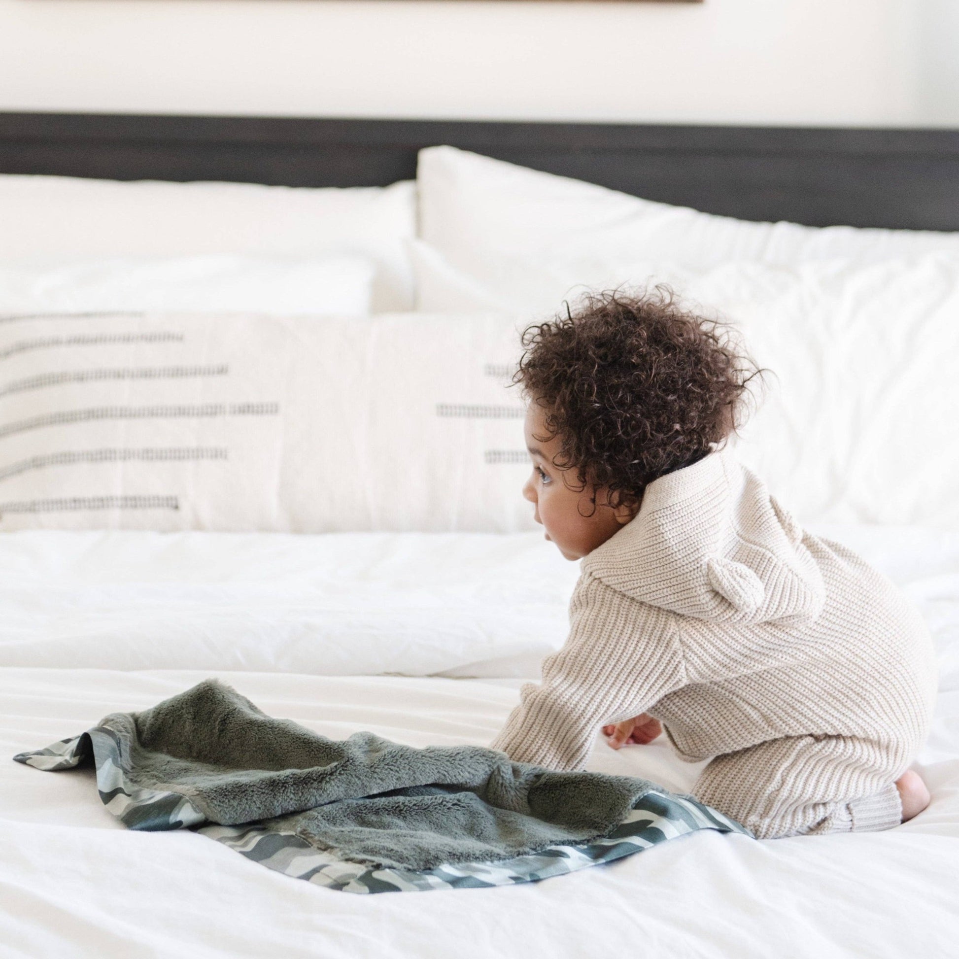 Dusty Peach SATIN BORDER MINI BLANKETS - Market 12