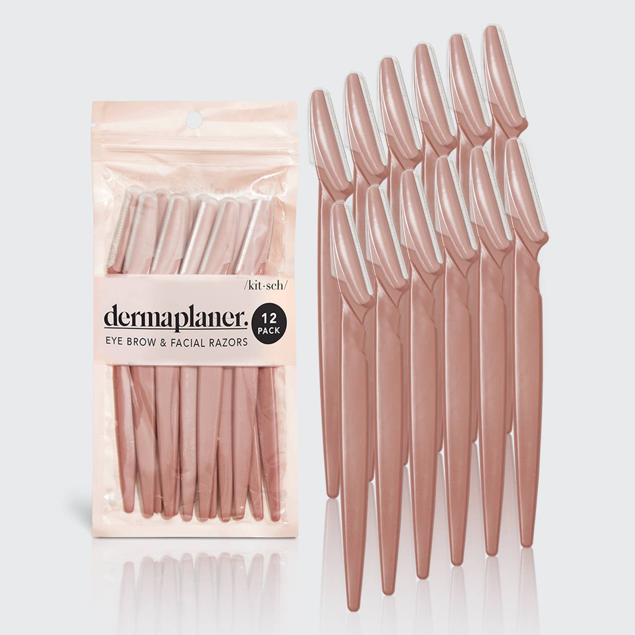 Eco - Friendly Dermaplaner 12 pack - Terracotta - Market 12