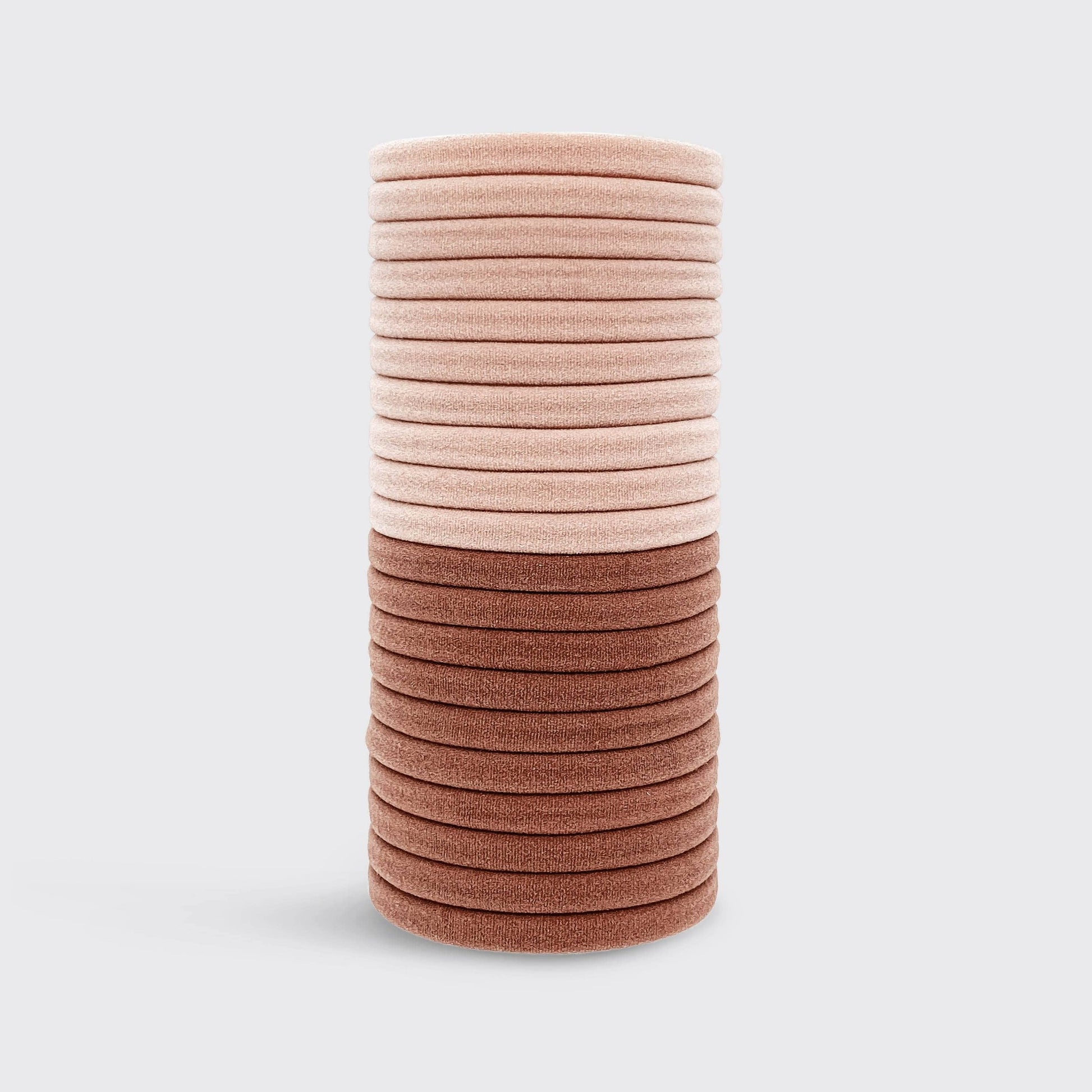 Eco - Friendly Nylon Elastics 20pc set - Blush - Market 12