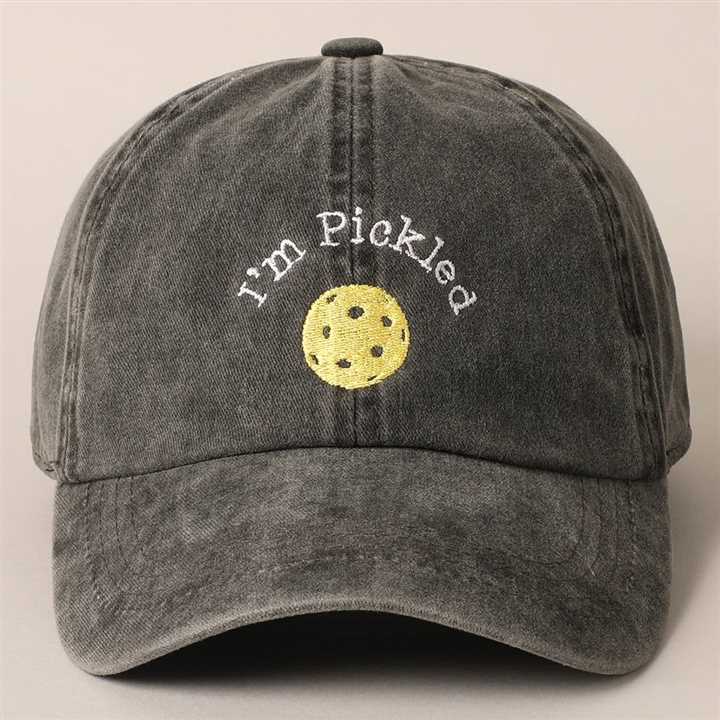 Embroidered Baseball Cap - Market 12