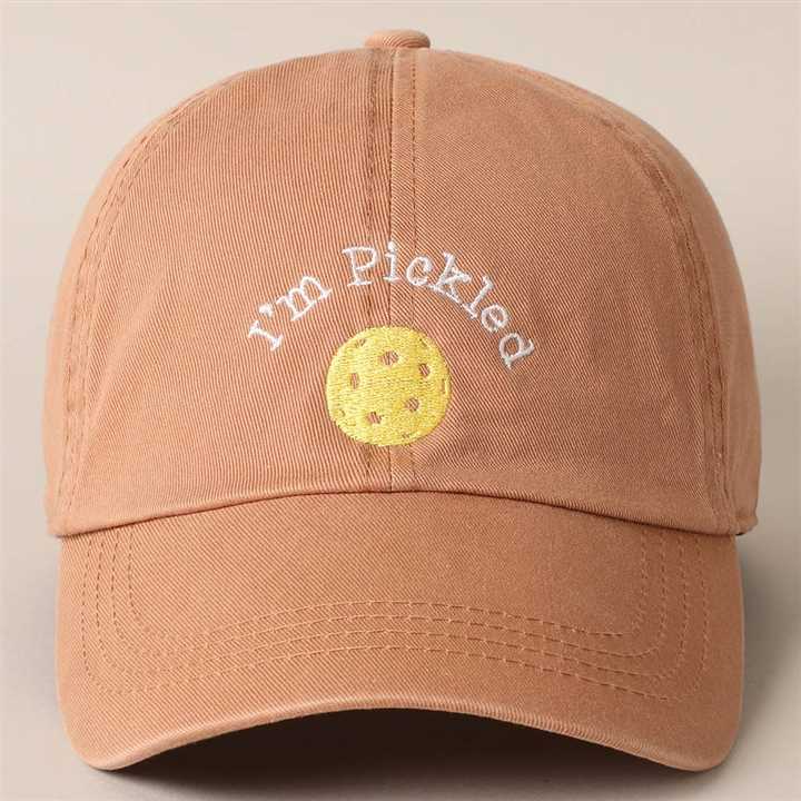 Embroidered Baseball Cap - Market 12