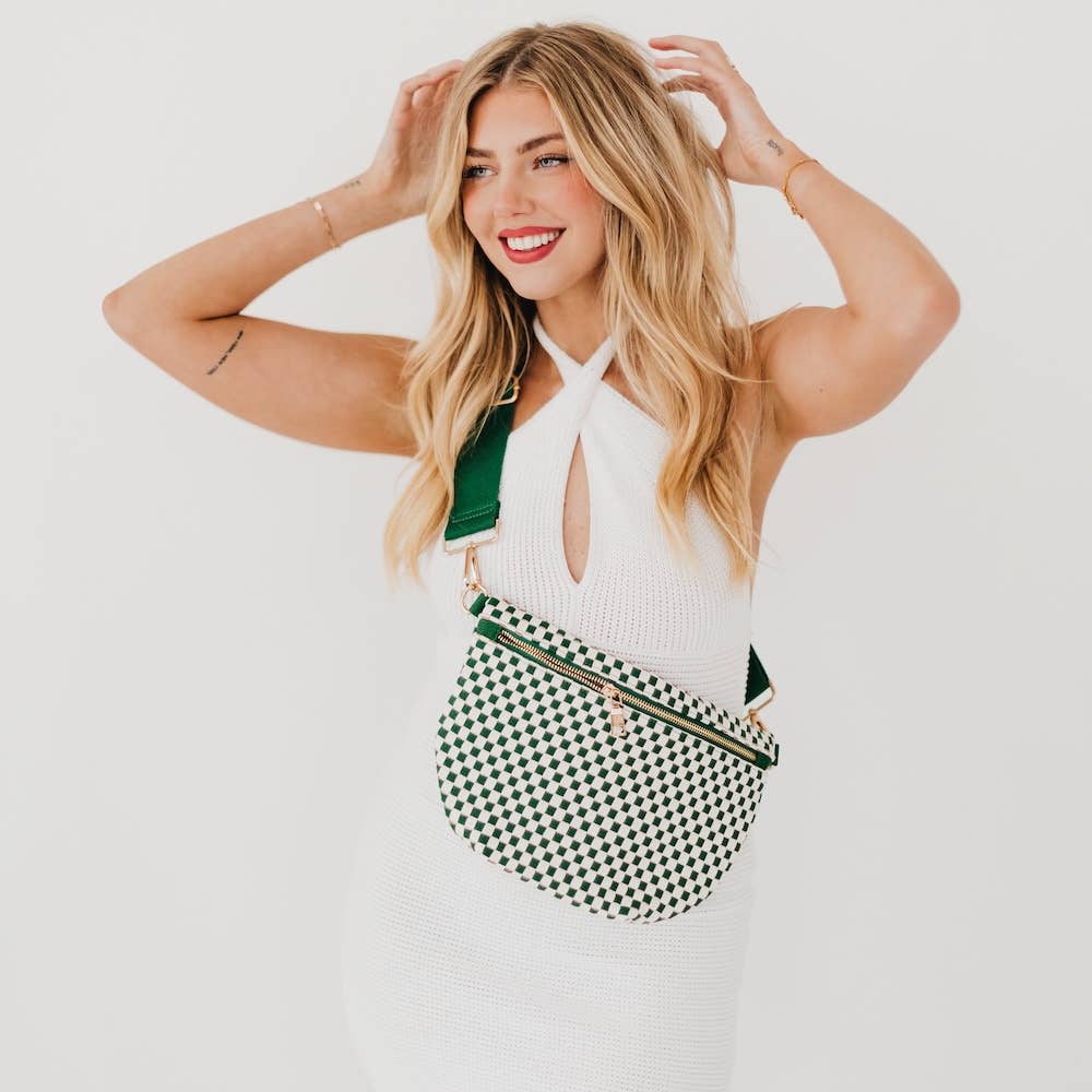 Emerald Westlyn Woven Bum Bag - Market 12