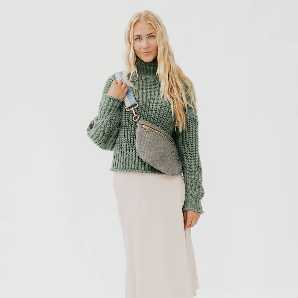 Emerald Westlyn Woven Bum Bag - Market 12