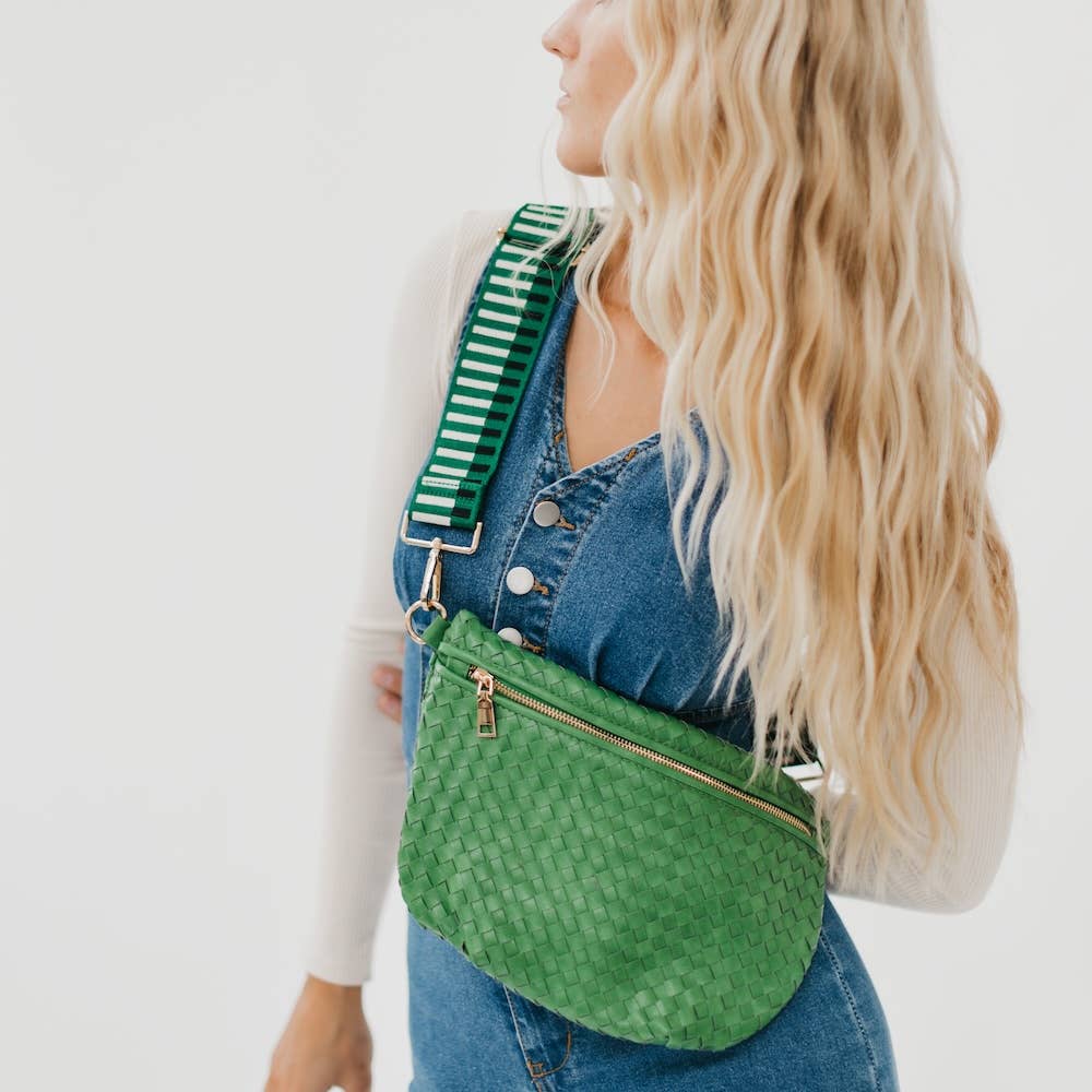 Emerald Westlyn Woven Bum Bag - Market 12