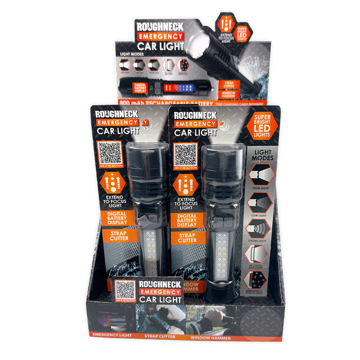 Emergency Rechargeable LED Flashlight Multi Tool - Market 12