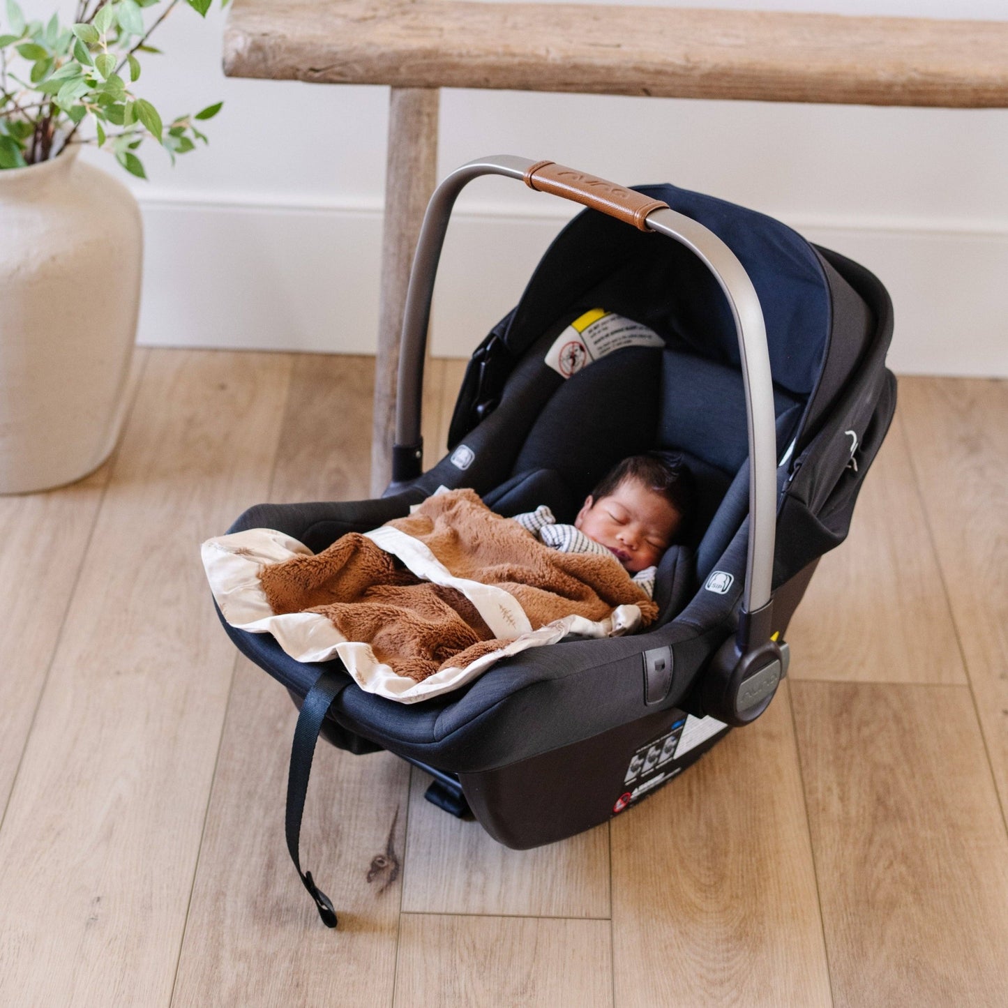 Evergreen SATIN BORDER MINI BLANKETS - Market 12