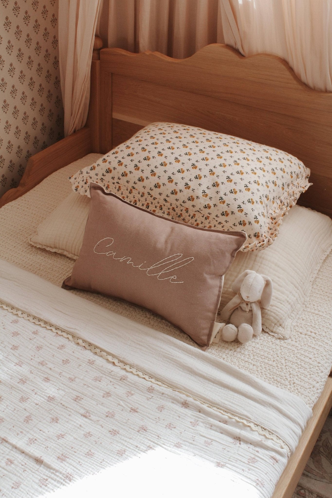 Evie Floral Big Kid Blanket - Market 12