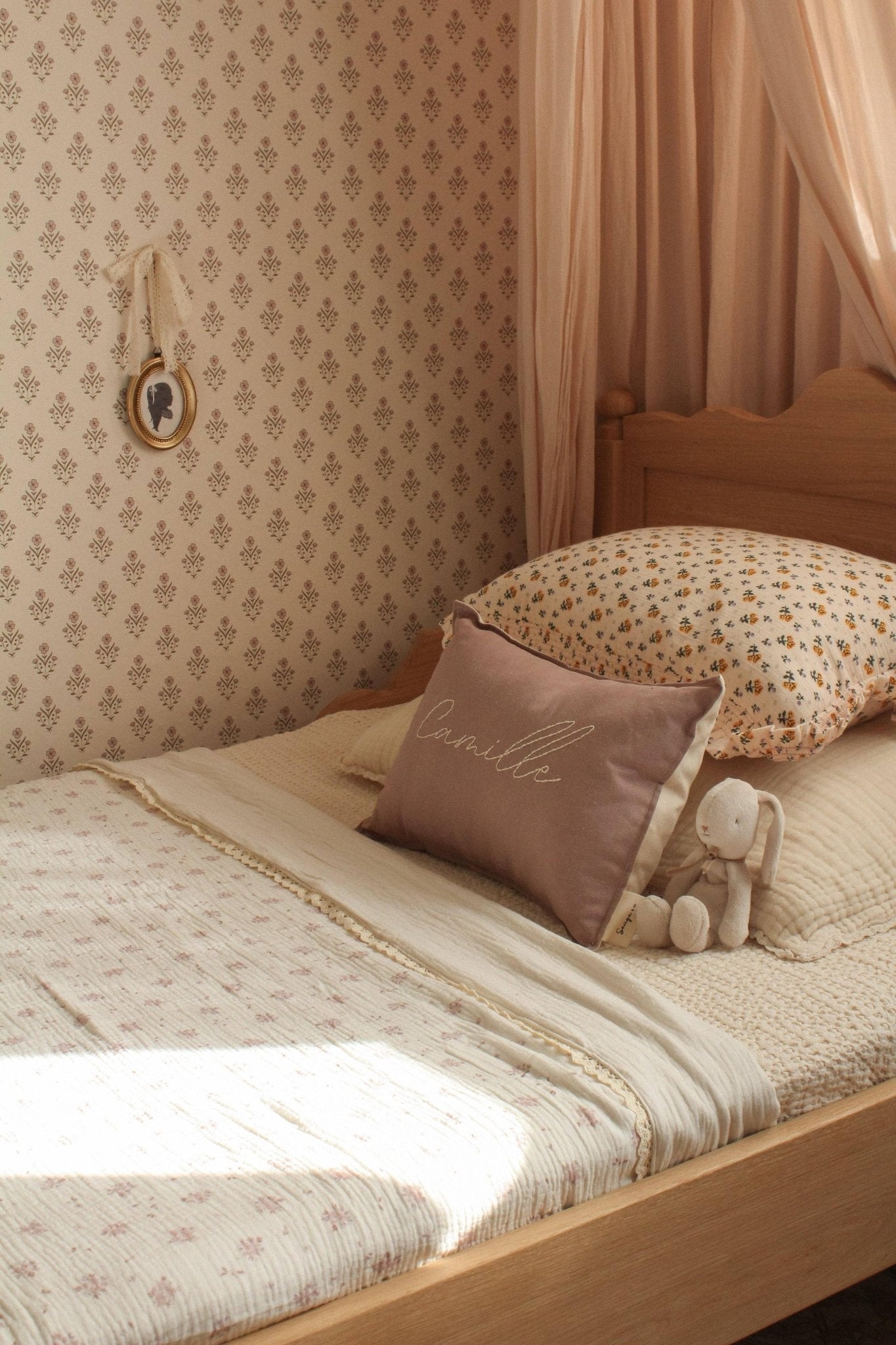 Evie Floral Big Kid Blanket - Market 12