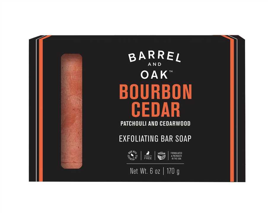 Exfoliating Soap Bar - Bourbon Cedar - Market 12