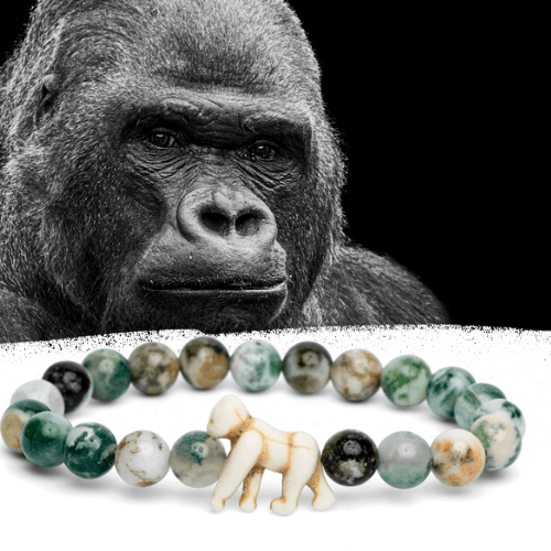Fahlo Bracelet Gorilla (Rain forest green) - Market 12