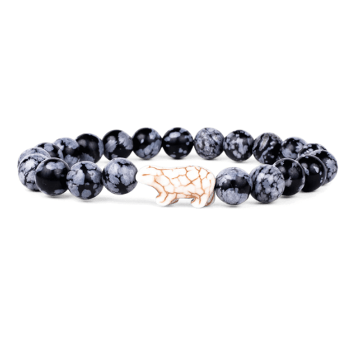 Fahlo Bracelet Polar Bear (papillae stone) - Market 12